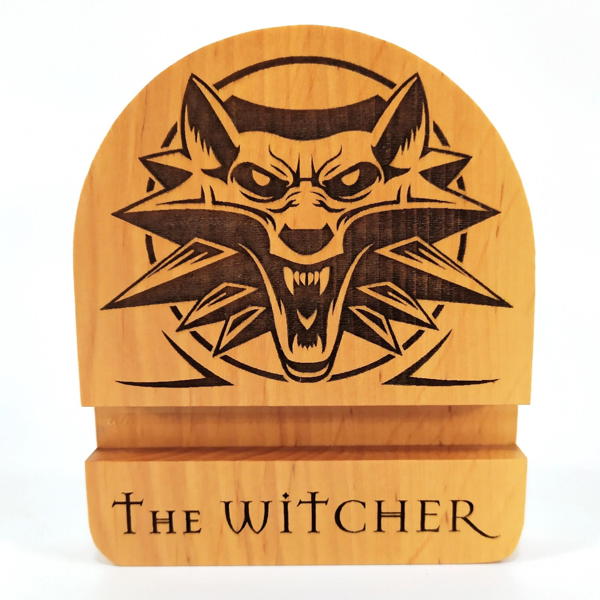 Подставка для телефона Майстерня містера Томаса The Witcher 12х10 см Черный