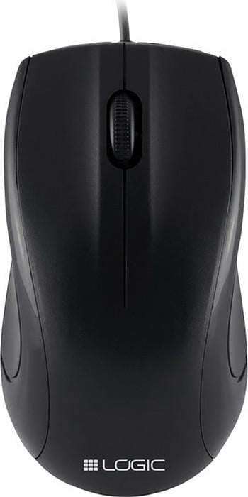 Компьютерная мышка LogicConcept LM-12 3 кнопки 1000 dpi Черный (36260855)