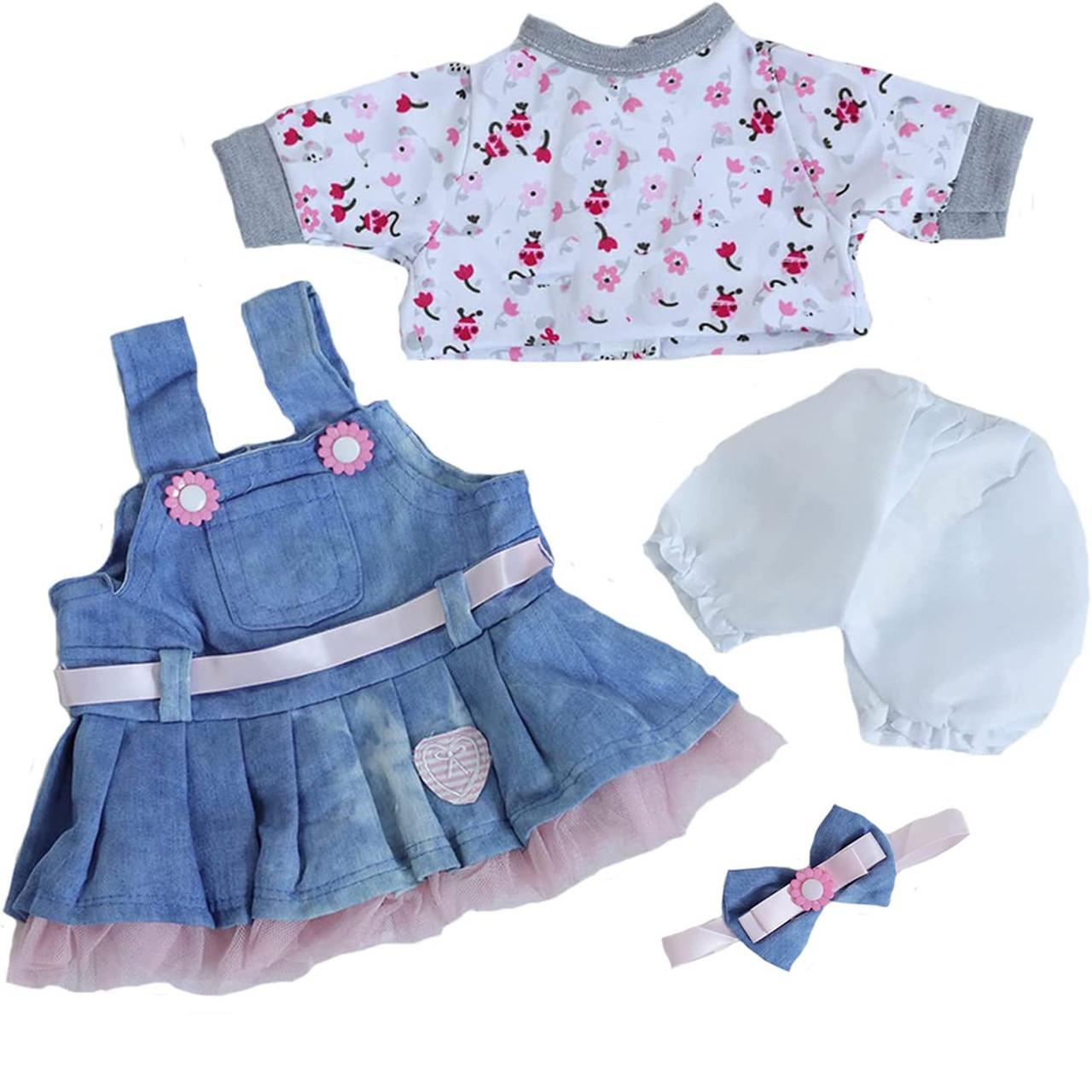 Одяг для ляльки Реборн 50-55 см з 5 предметів (2316369469)