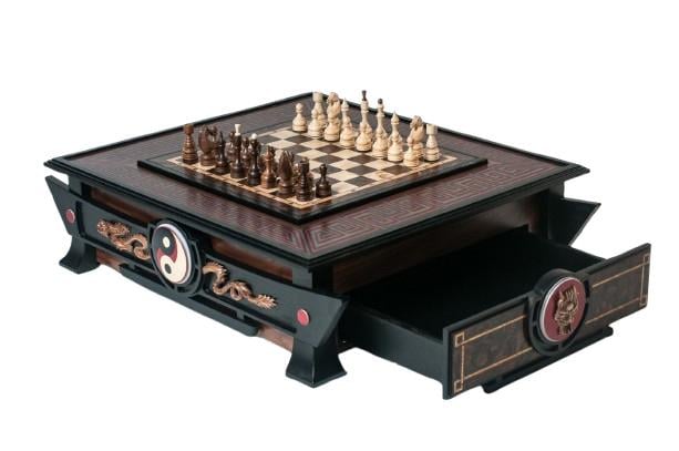 Стол-трансформер шахматный Династия 950х760х270 мм Стол-трансформер шахматный Династия 950х760х270 мм