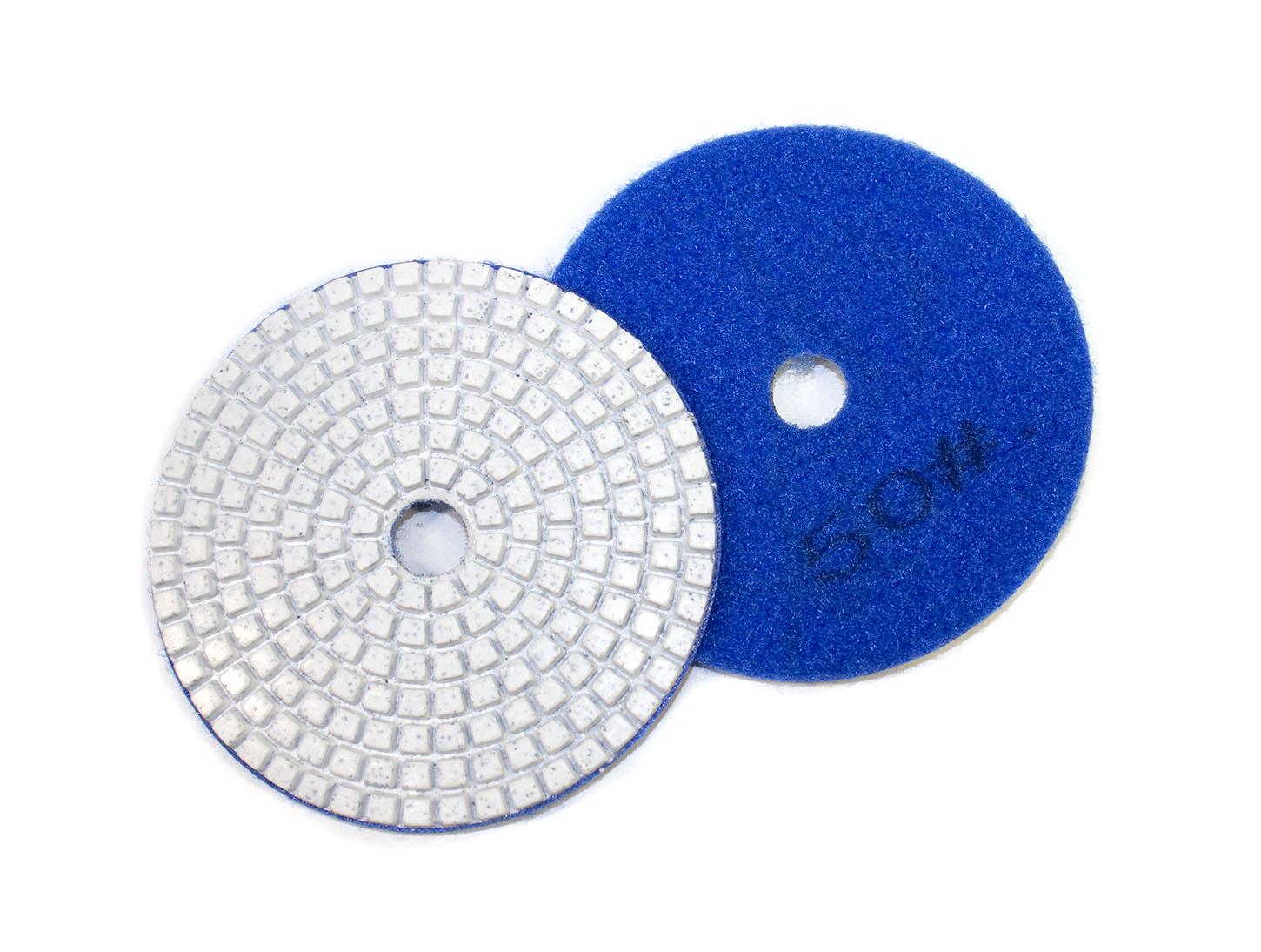 Круг шлифовальный алмазный гибкий Ракушка зерно №50 D-100 мм