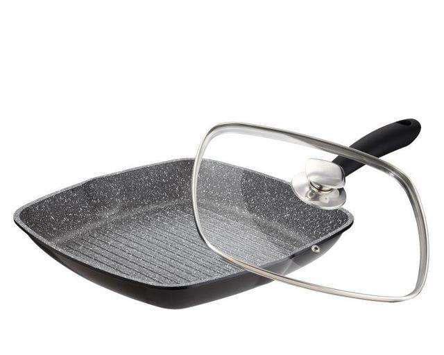 Сковорідка-гриль з кришкою Zillinger ZL-809 28 см