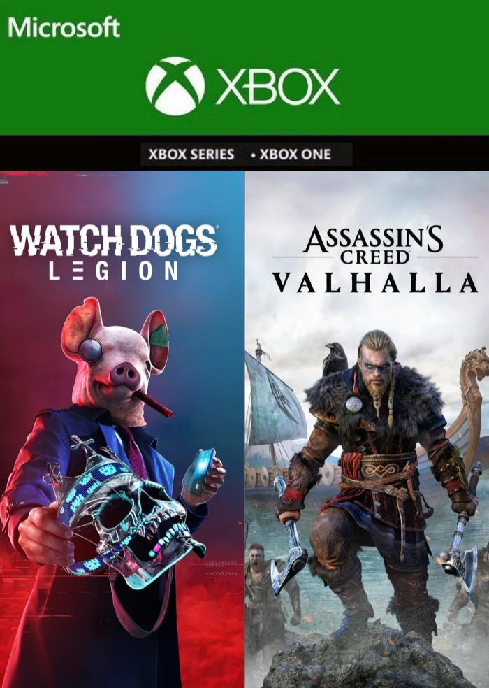 Ключ активации Assassin’s Creed Valhalla и Watch Dogs: Legion Bundle для Xbox One/Series (58683266) - фото 1 Ключ активации Assassin’s Creed Valhalla и Watch Dogs: Legion Bundle для Xbox One/Series (58683266) - фото 1