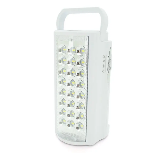 Ліхтар переносний Almina 2606L акумуляторний з функцією Power bank 24 LED Білий (19084587) - фото 3