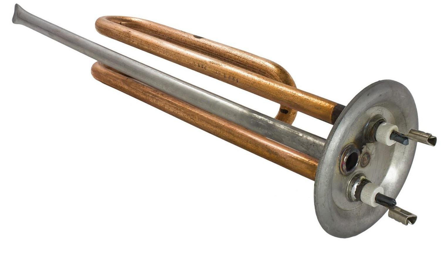 Тэн для бойлера Grepan №37 1500 W 220 V фланец 64 мм медь (boi037)