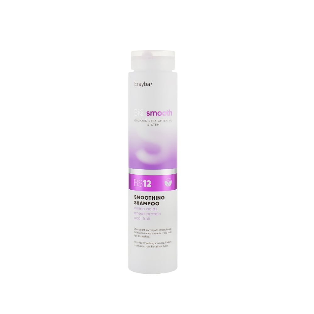 Шампунь для випрямлення волосся Erayba Bio Smooth Smoothing Shampoo BS12 250 мл