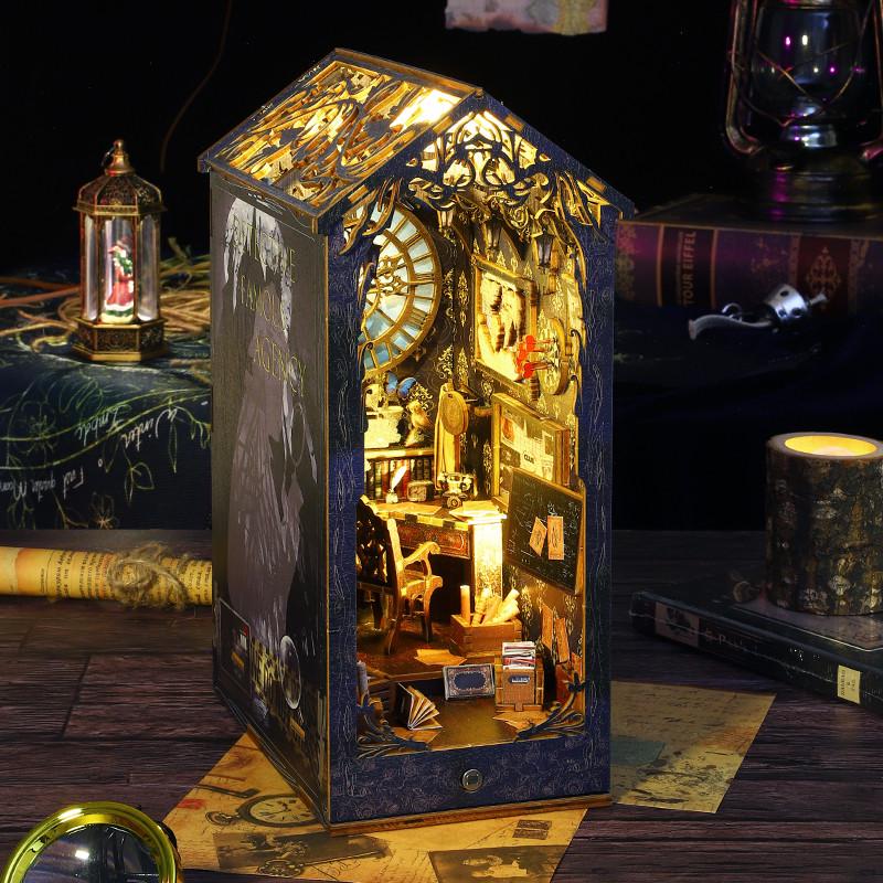 Румбокс 3D DIY Бук-нук Detective Famous Agency детективное агентство (SL-07A)