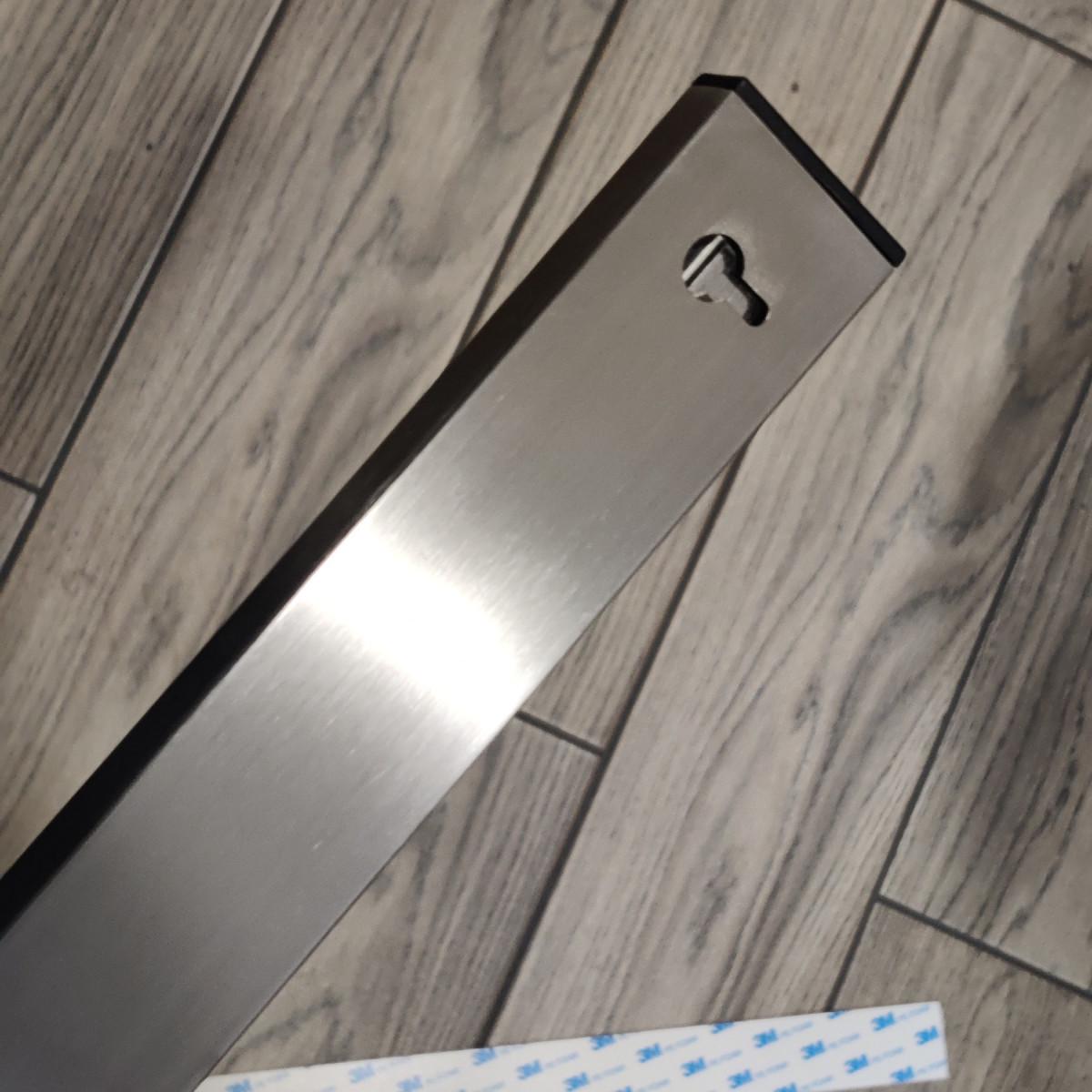 Планка для ножів магнітна Disfact THS-Classic із нержавіючої сталі 45 см Сріблястий (2798) - фото 3