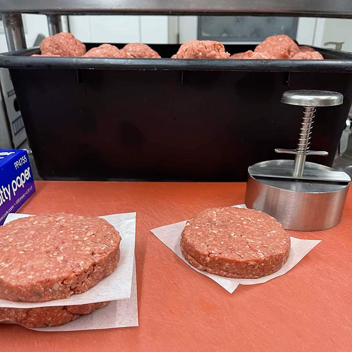 Прес формувальник для котлет та бургерів із нержавіючої сталі 304 Ø11,4 см (BURG114) - фото 9