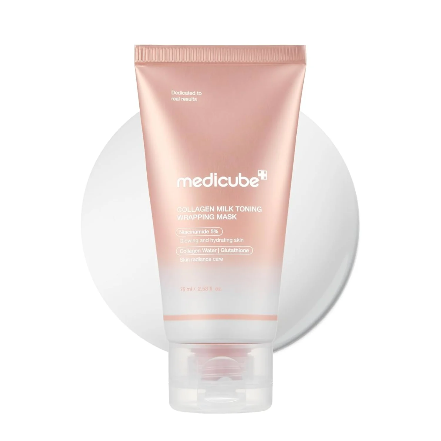 Коллагеновая маска для лица Medicube Collagen Milk Toning Wrapping Mask 75 мл