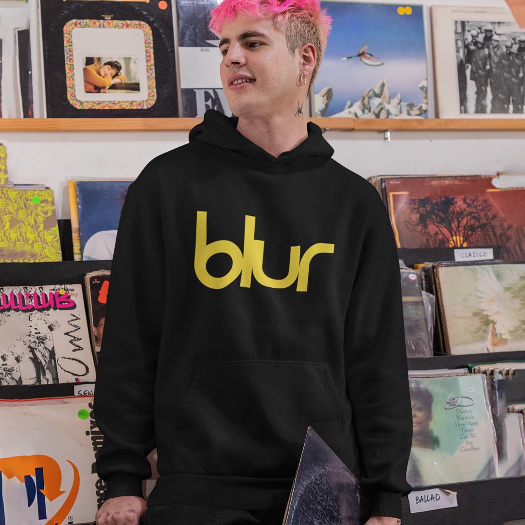 Худи флисовый унисекс Blur Parklife 1994 M Черный