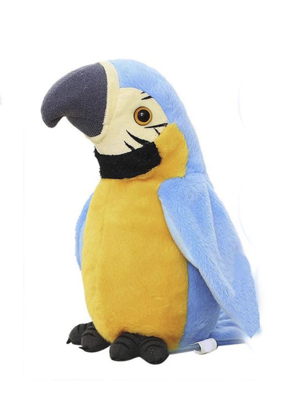 Попугай мягкий повторюшка Good Idea Parrot Talking Синий (23262)