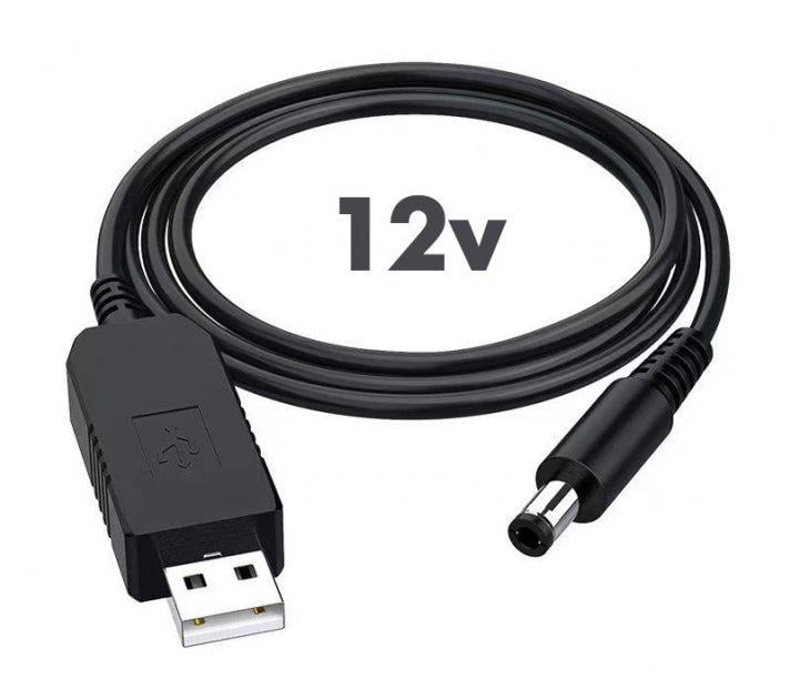 Кабель для роутера USB 12V DC 5,5 х 2,1 мм 0,5А (USBDC59V) - фото 3