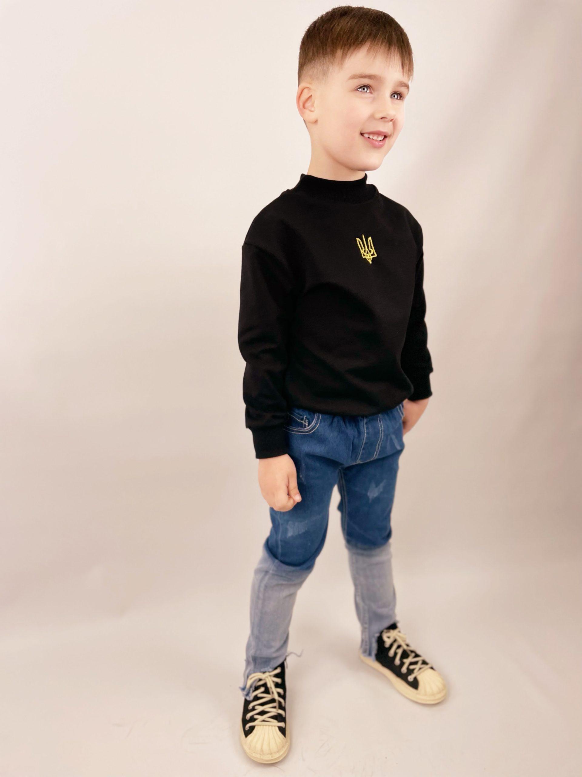 Свитшот детский Носи свое Family look 152 см Черный (6344-057-22-v7)