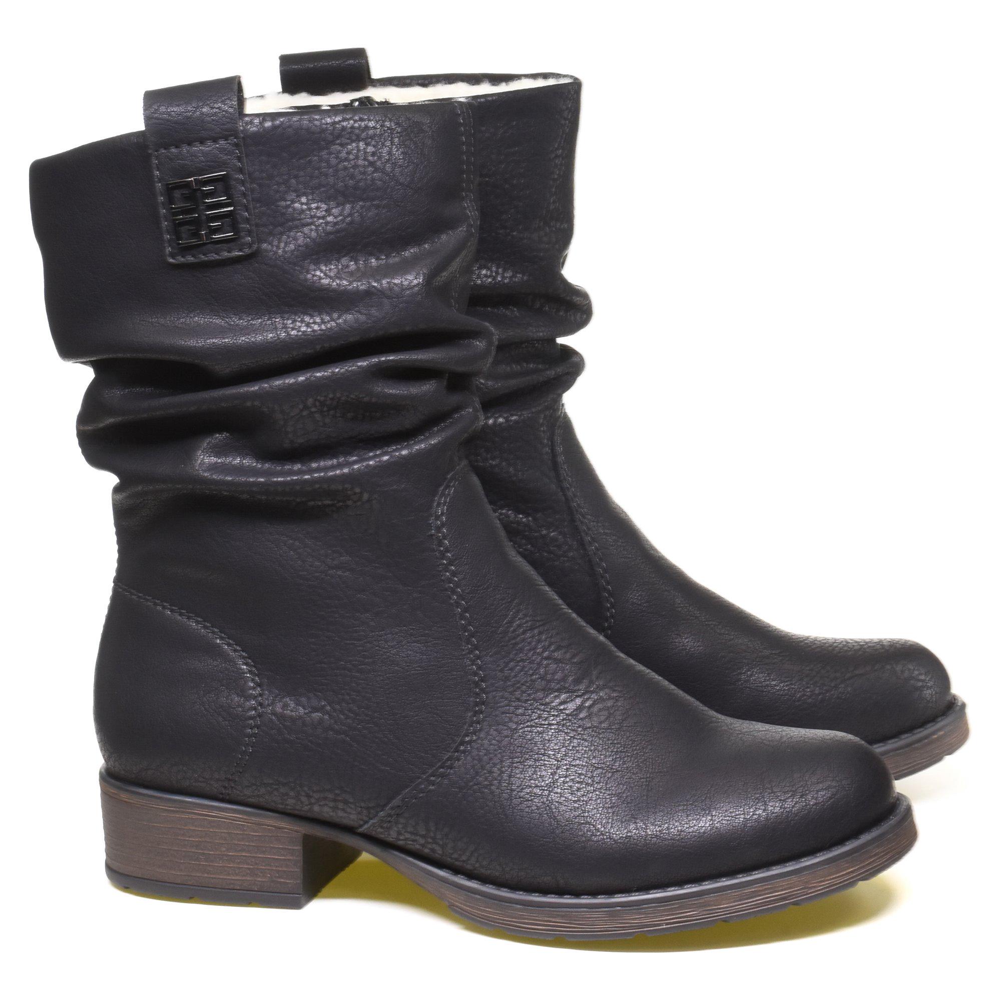 Напівчоботи жіночі зимові Rieker р. 36 Чорний (013355-36) - фото 4 Напівчоботи жіночі зимові Rieker р. 36 Чорний (013355-36) - фото 4