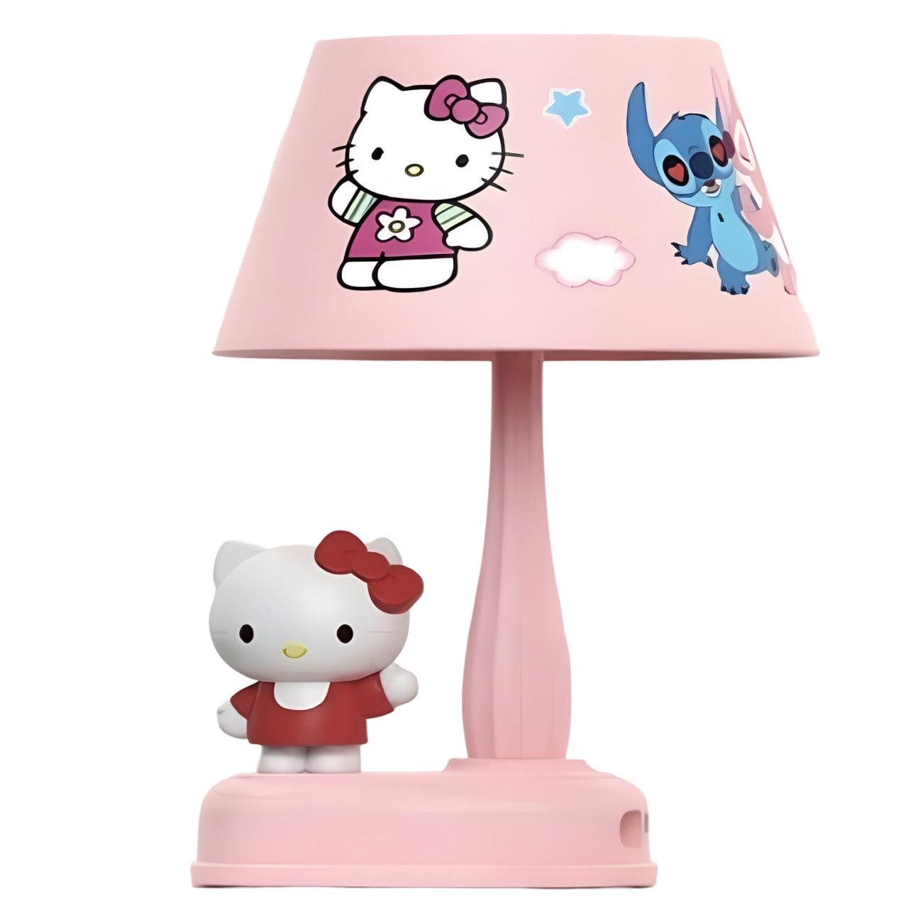 Настольная лампа Hello Kitty Розовый (343E) - фото 1