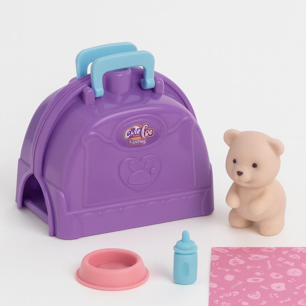 Набор игровой с животными сумка-переноска (2460-5)