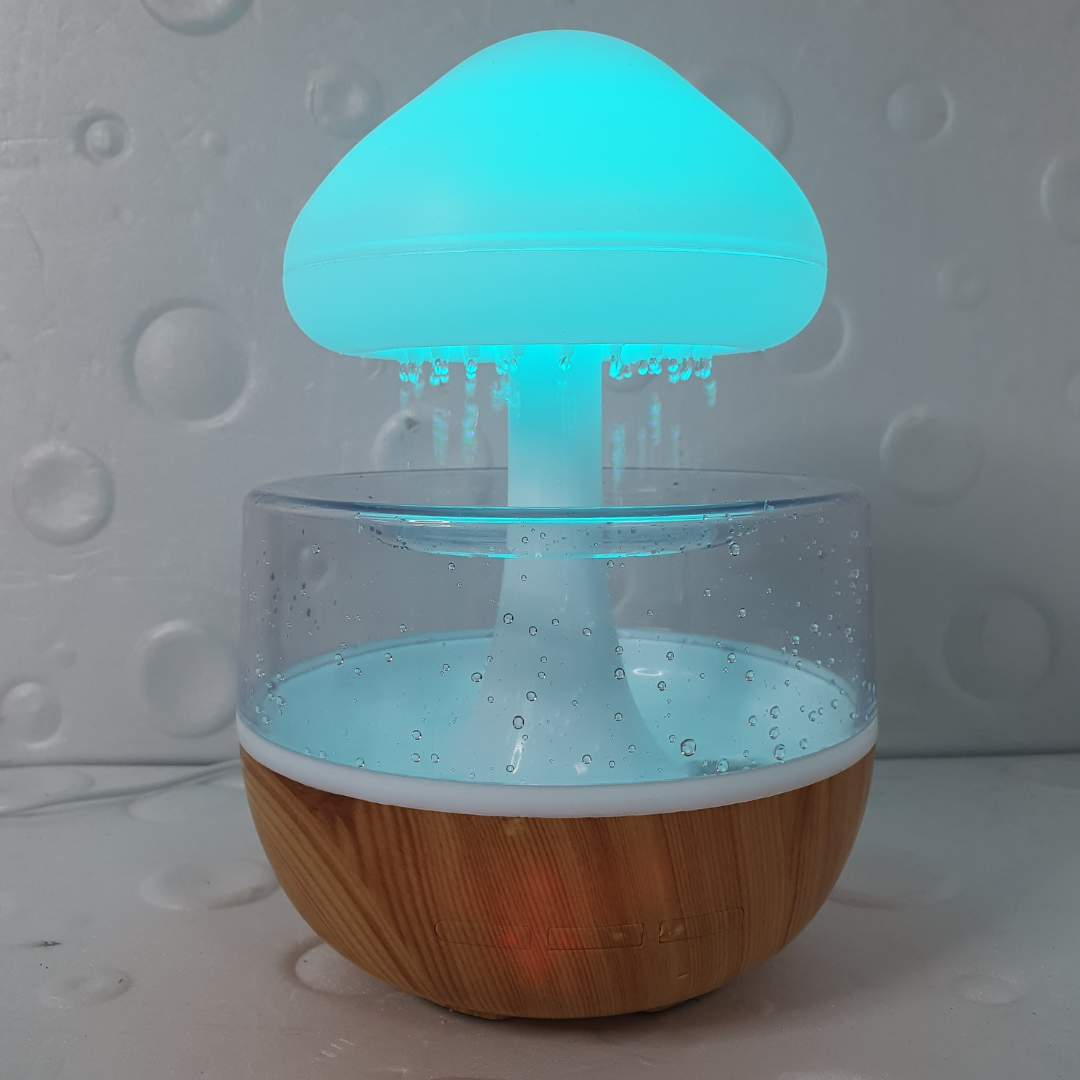 Увлажнитель воздуха RAIN HUMIDIFIER Гриб с цветной подсветкой и эффектом ночника (MU4-H2) - фото 3