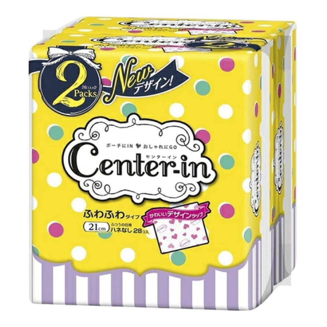 Прокладки гигиенические Center-In Soft and Fluffy Day Use 28 шт. 21 см