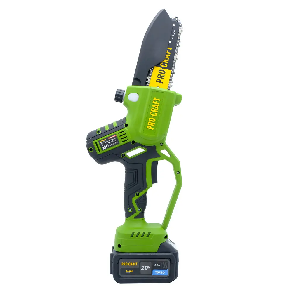 Пила цепная аккумуляторная PRO-CRAFT PKA-32Li с кобурой и 1 аккумулятором (030039) Пила цепная аккумуляторная PRO-CRAFT PKA-32Li с кобурой и 1 аккумулятором (030039)