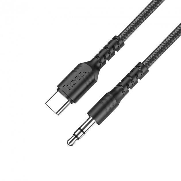 Кабель Hoco Type-C to Aux Digital Audio Conversion cable UPA17 1 м Black (455f92d0) - фото 6