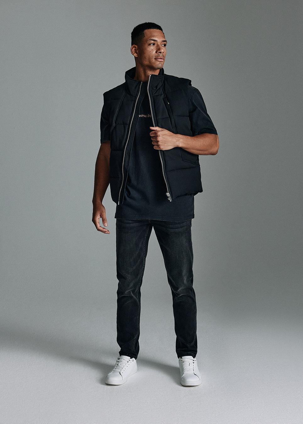 Джинсы приталенные мужские Diverse SHELDON 251 р. 33-32 Черный (5905384091529)