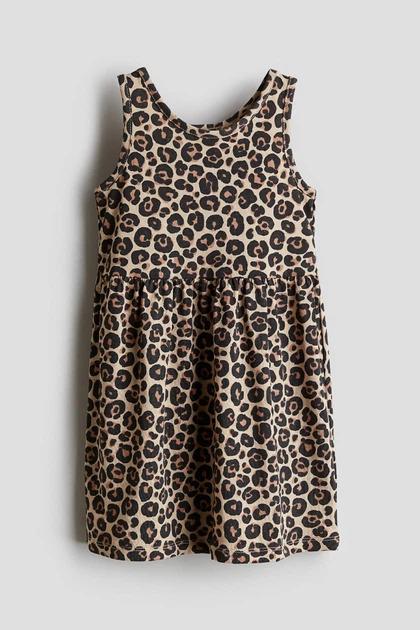 Сукня H&M 1157735 122-128 см Леопардовий