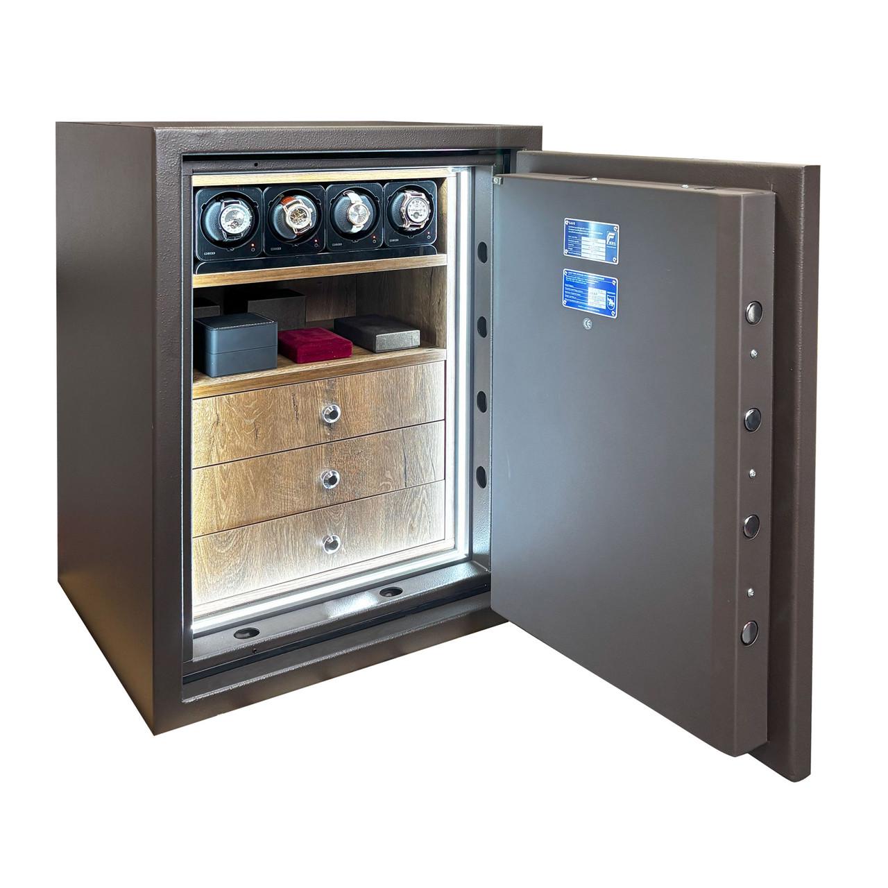 Сейф зламостійкий Griffon CLE III.80.EW COMBI Brown (29747387) - фото 3 Сейф зламостійкий Griffon CLE III.80.EW COMBI Brown (29747387) - фото 3