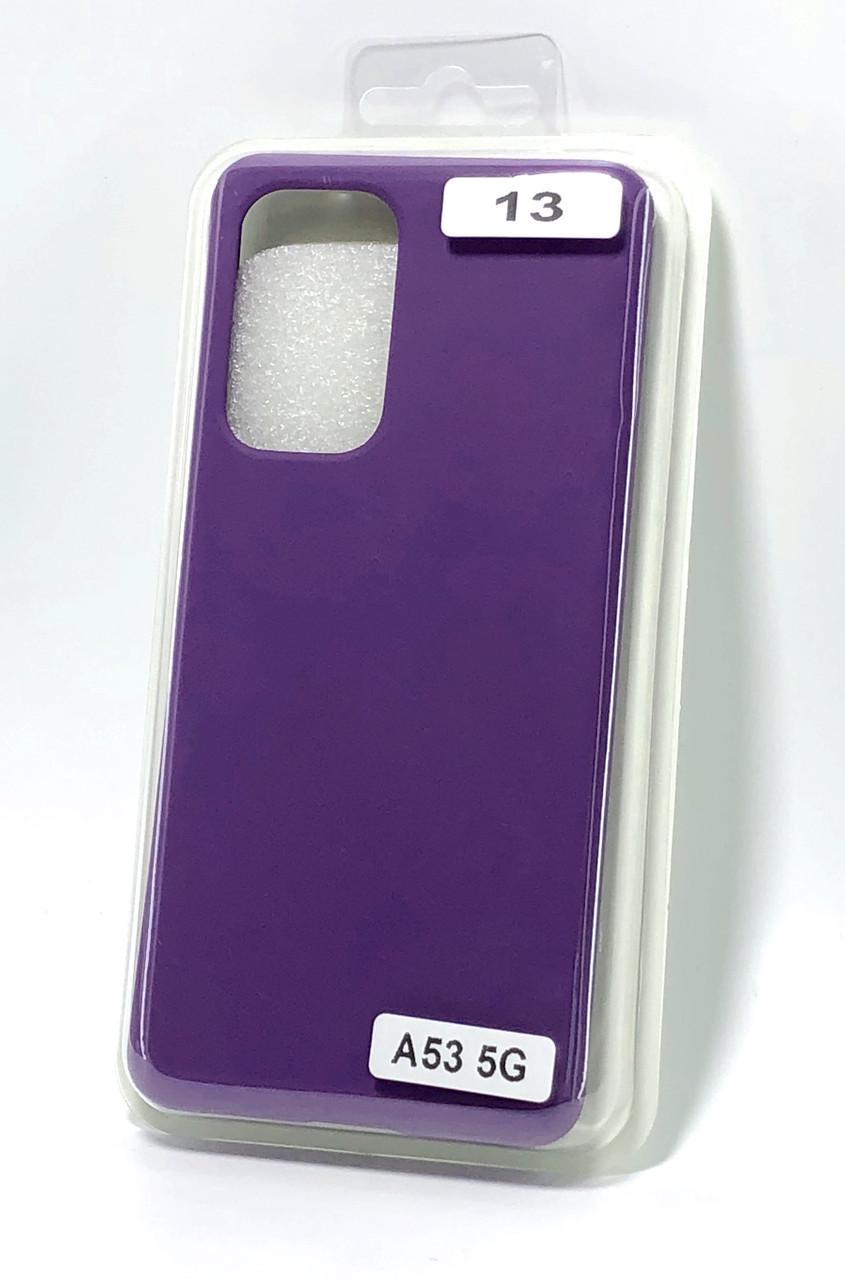 Чохол для телефону Samsung A53 (5G) Silicone FULL No13 Violet (4you)