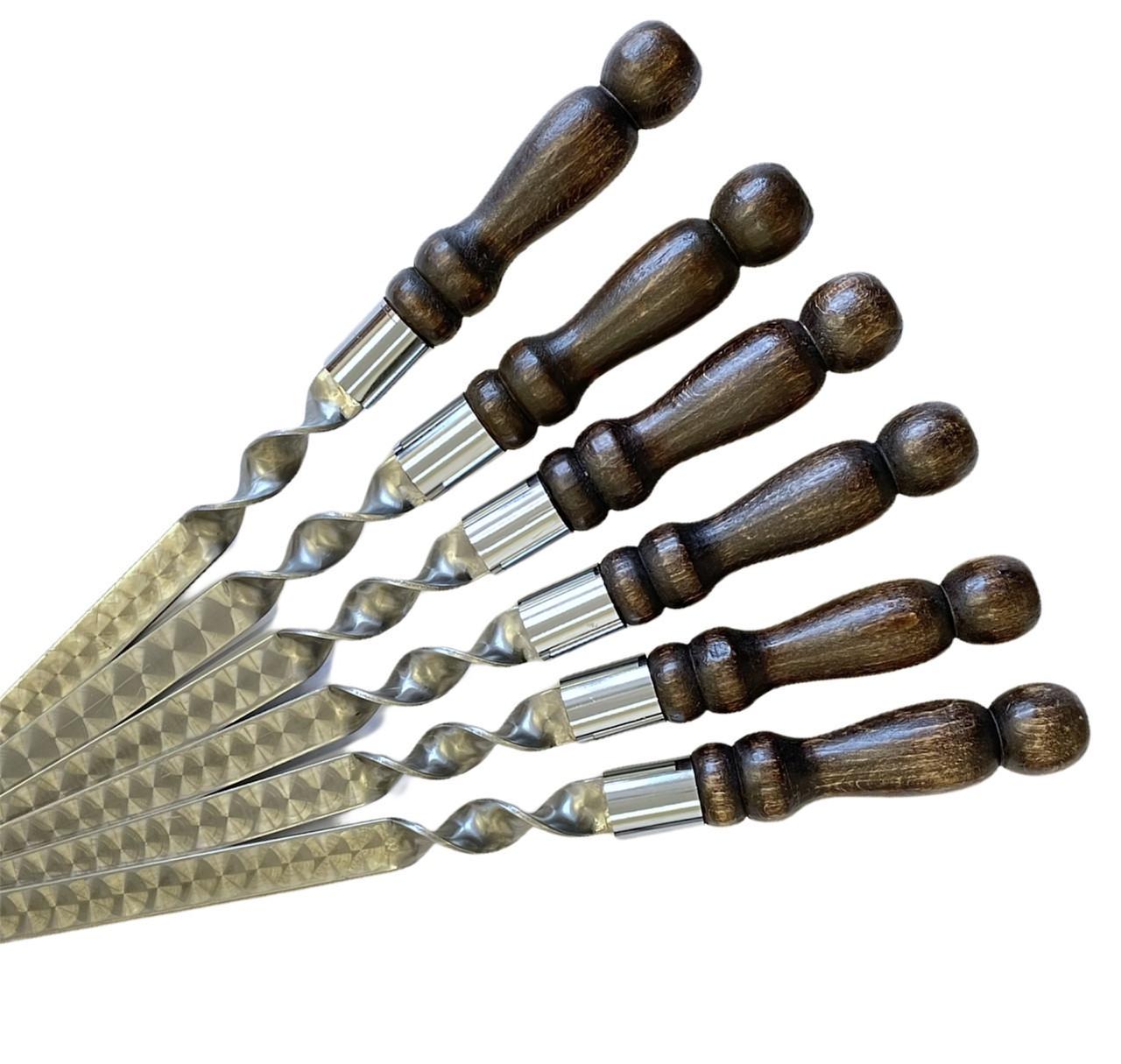 Шампур для люля-кебаб Gorillas BBQ SKK33 Куля нержавіюча сталь 50 см (27722587) - фото 3 Шампур для люля-кебаб Gorillas BBQ SKK33 Куля нержавіюча сталь 50 см (27722587) - фото 3