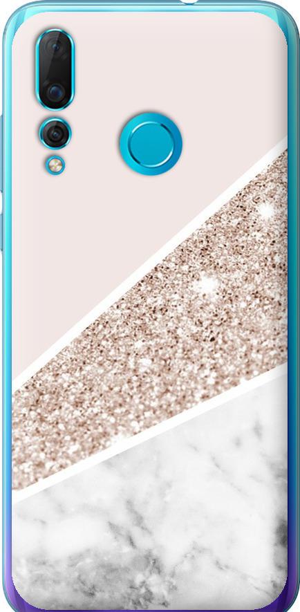 Чехол на Huawei Nova 4 Пастельный мрамор (4342u-1632-42517)
