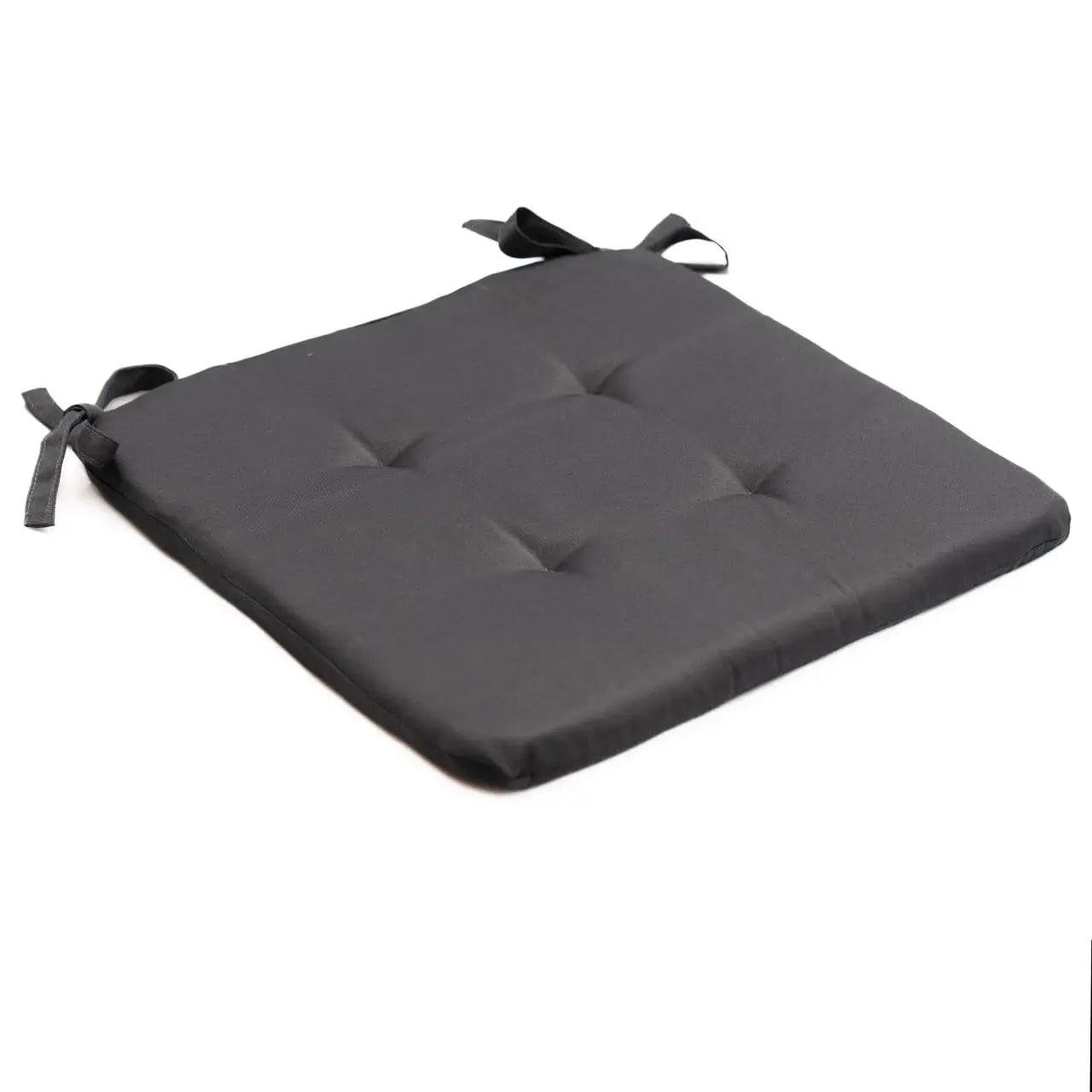 Подушка для стула/кресла/табурета 40х40х3 см Темно-серый (2077790168) - фото 2 Подушка для стула/кресла/табурета 40х40х3 см Темно-серый (2077790168) - фото 2