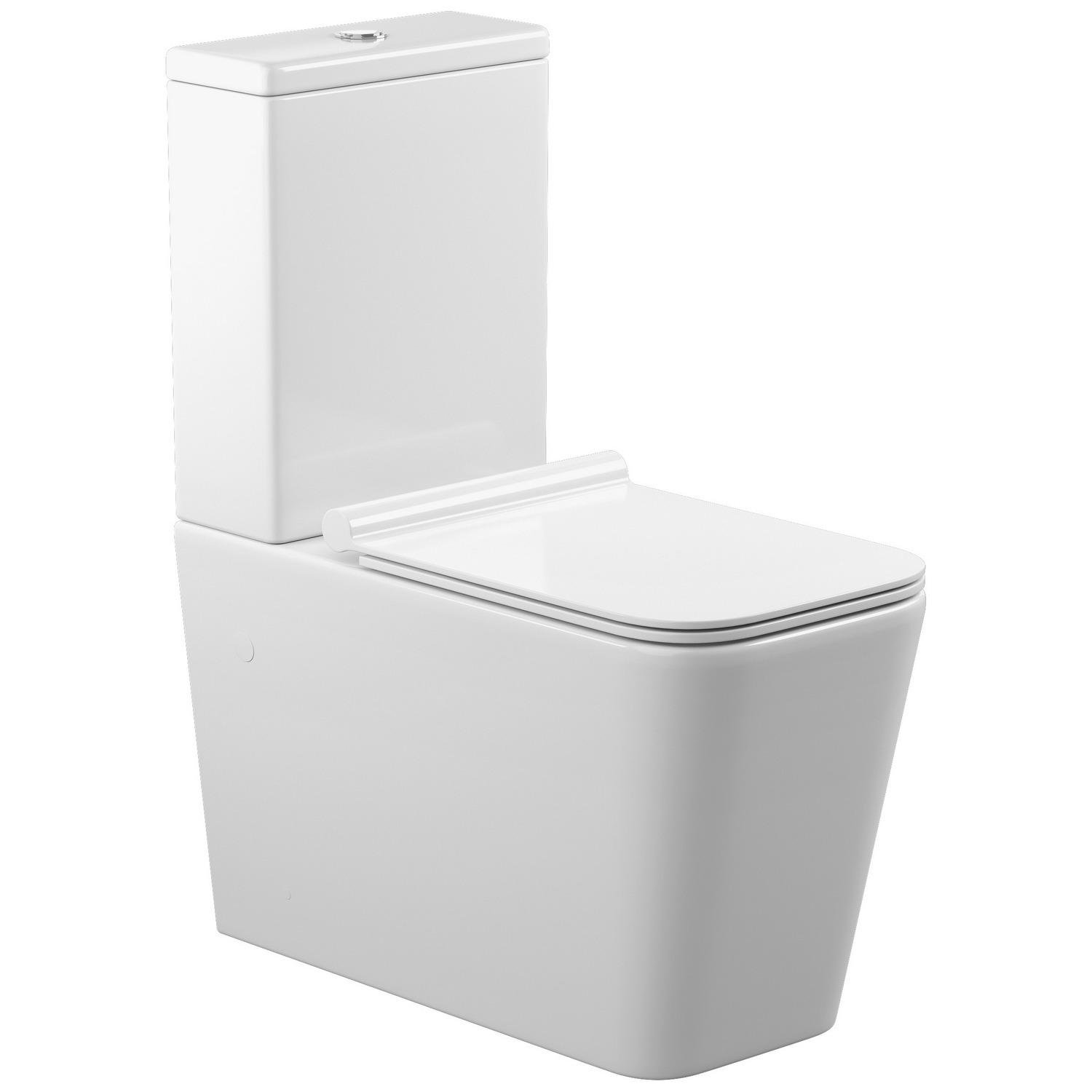 Напольный унитаз Koller Pool Kvadro KR-0675-RC-C+KR-0675-RC-T с сиденьем с микролифтом (96514) Напольный унитаз Koller Pool Kvadro KR-0675-RC-C+KR-0675-RC-T с сиденьем с микролифтом (96514)