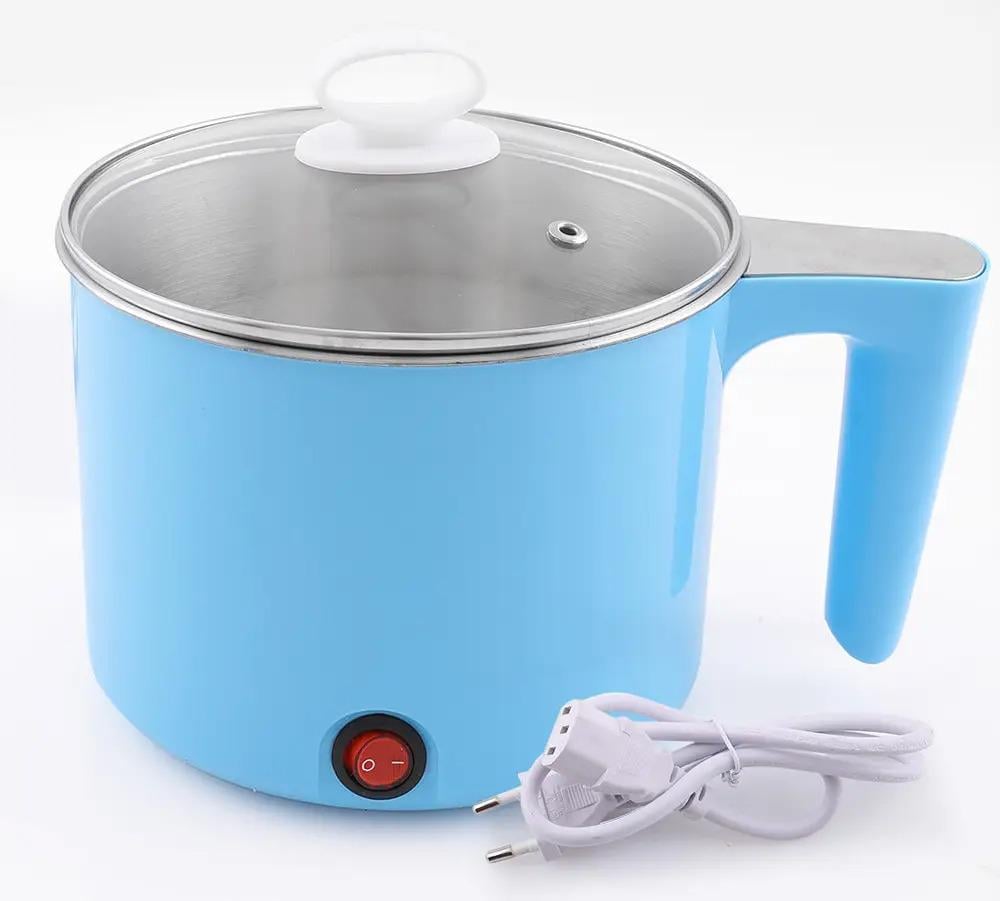 Електрична каструля Cooking Pot YS-402 1,5 л 600 W Блакитний (1009574-LightBlue) - фото 3