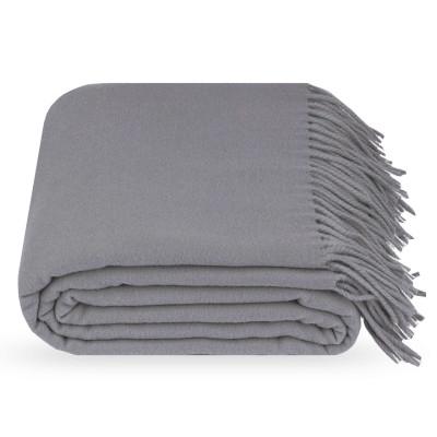 Плед овен 140х200 см Темно-серый - фото 1 Плед овен 140х200 см Темно-серый - фото 1