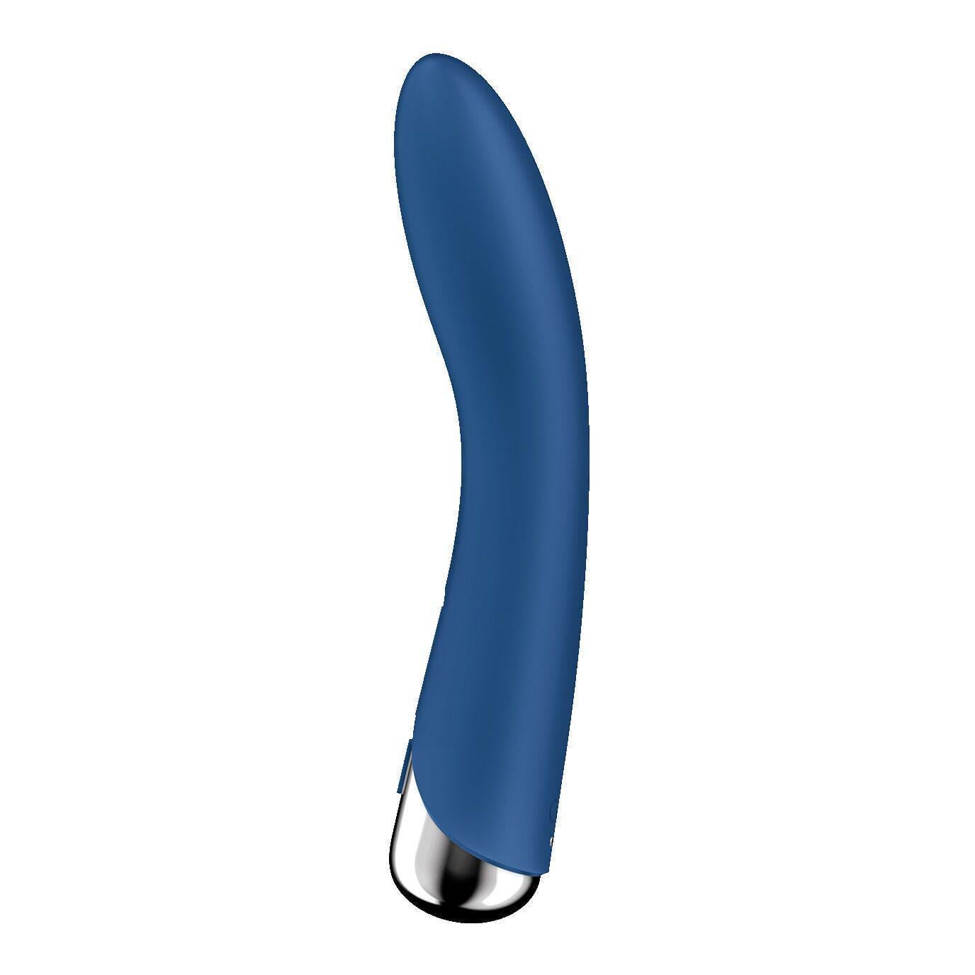 Вибратор точки G с вращением Satisfyer Spinning Vibe 1 2 мотора Blue (SX0559)