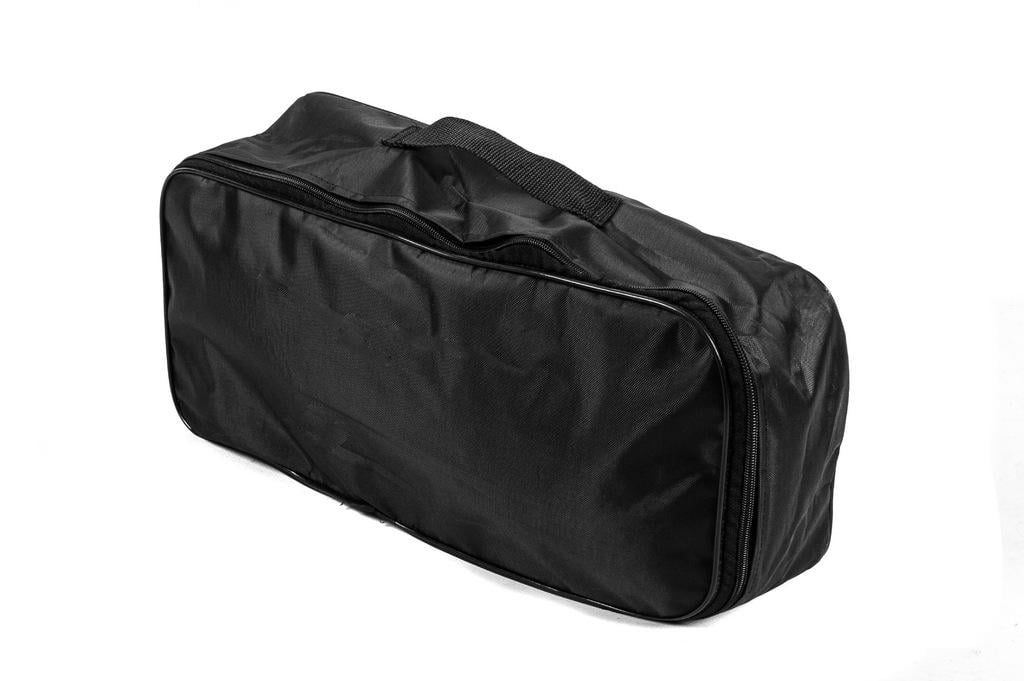 Сумка органайзер Polytep різні матеріали 20x13x45 см Чорний (125801) Сумка органайзер Polytep різні матеріали 20x13x45 см Чорний (125801)