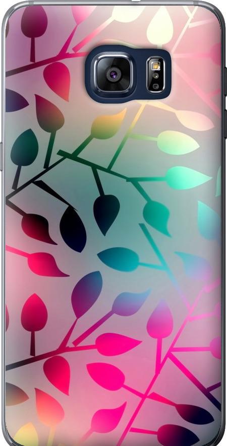 Чехол на Samsung Galaxy S6 Edge Plus G928 Листья (2235u-189-42517)