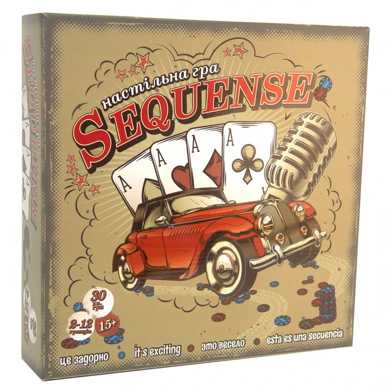 Настільна гра "Sequense" 30361 (8379) Настільна гра "Sequense" 30361 (8379)