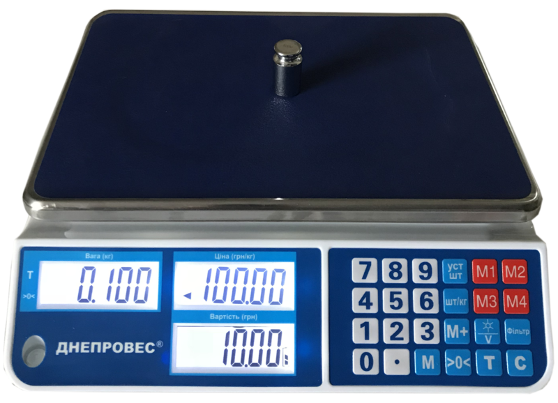 Весы торговые Днепровес ВТД СЛ1