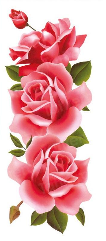 Временная водостойкая тату TL-288 наклейка 19x9 см (1273303876)