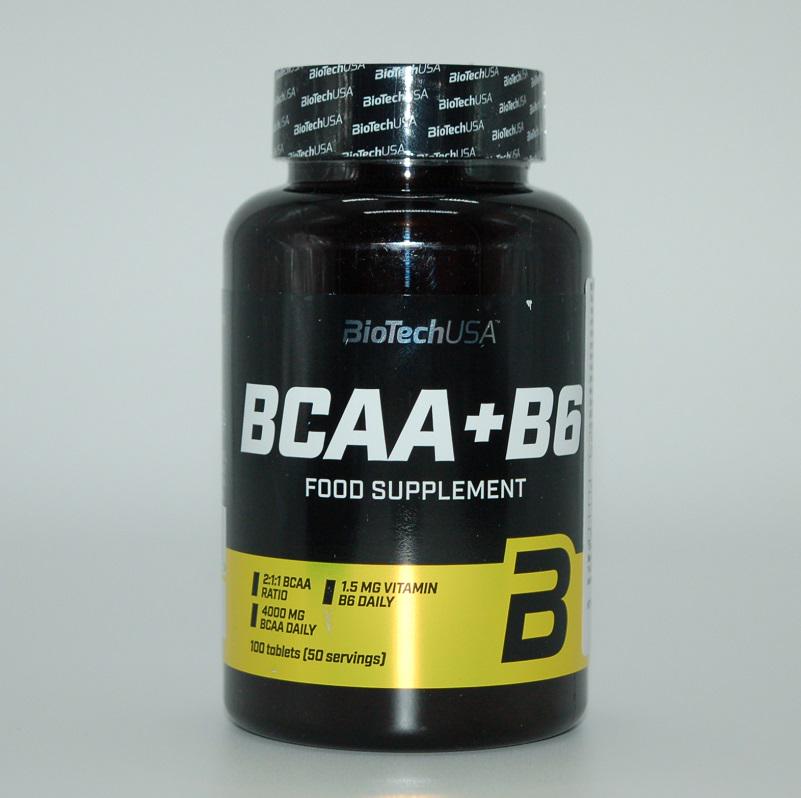Спортивне харчування Biotech BCAA+B6 100 таб. (BIT-28423)