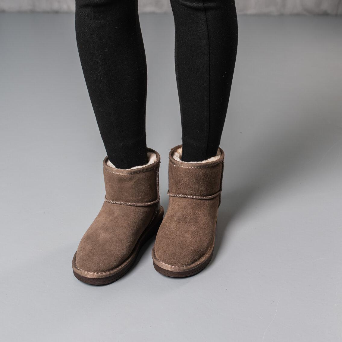 Угги женские Fashion р. 41 26 см Кофейный (3825)