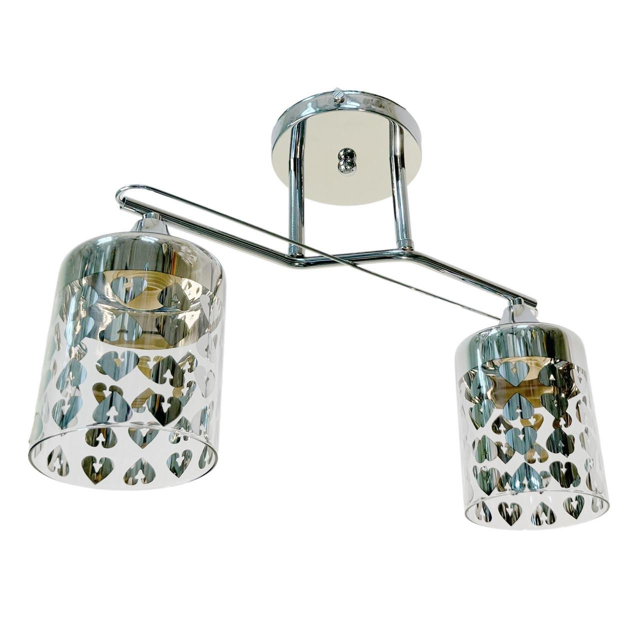 Люстра стельова V XA1443/2 CR Хром (25153245)