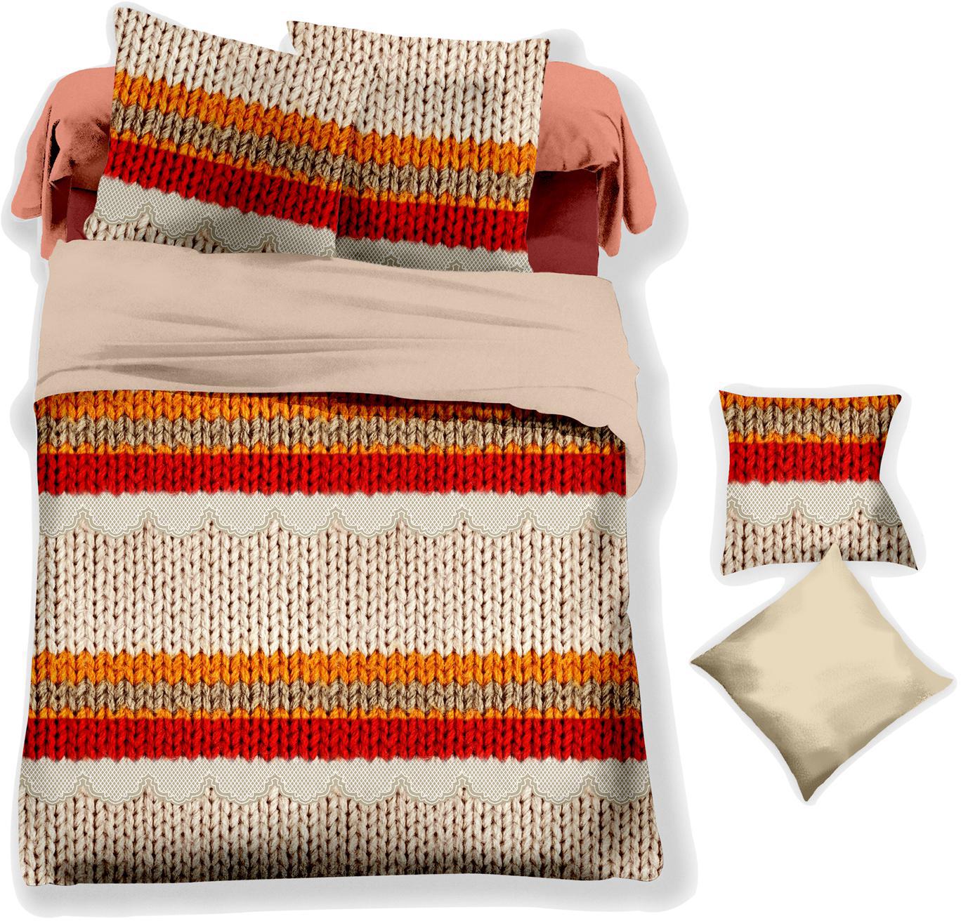 Комплект постельного белья Love You евро Digital Ажур QY244