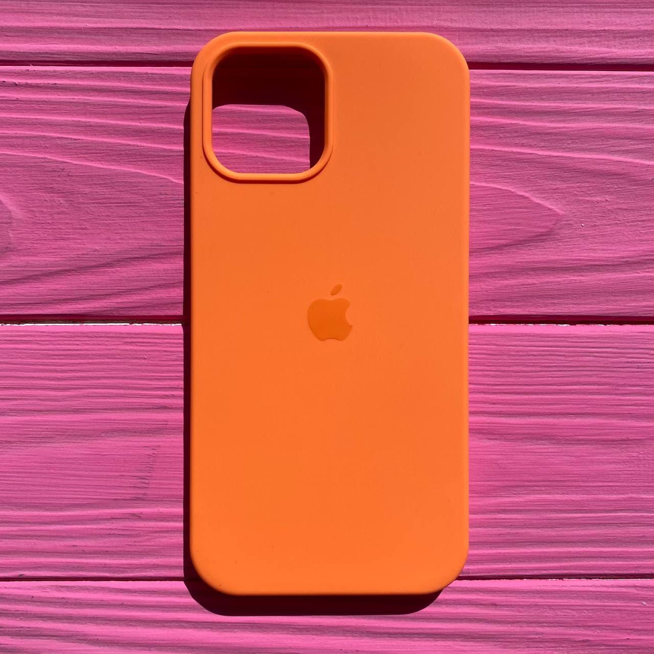 Чехол Silicone Case для Apple iPhone 12 Mini Spicy Orange