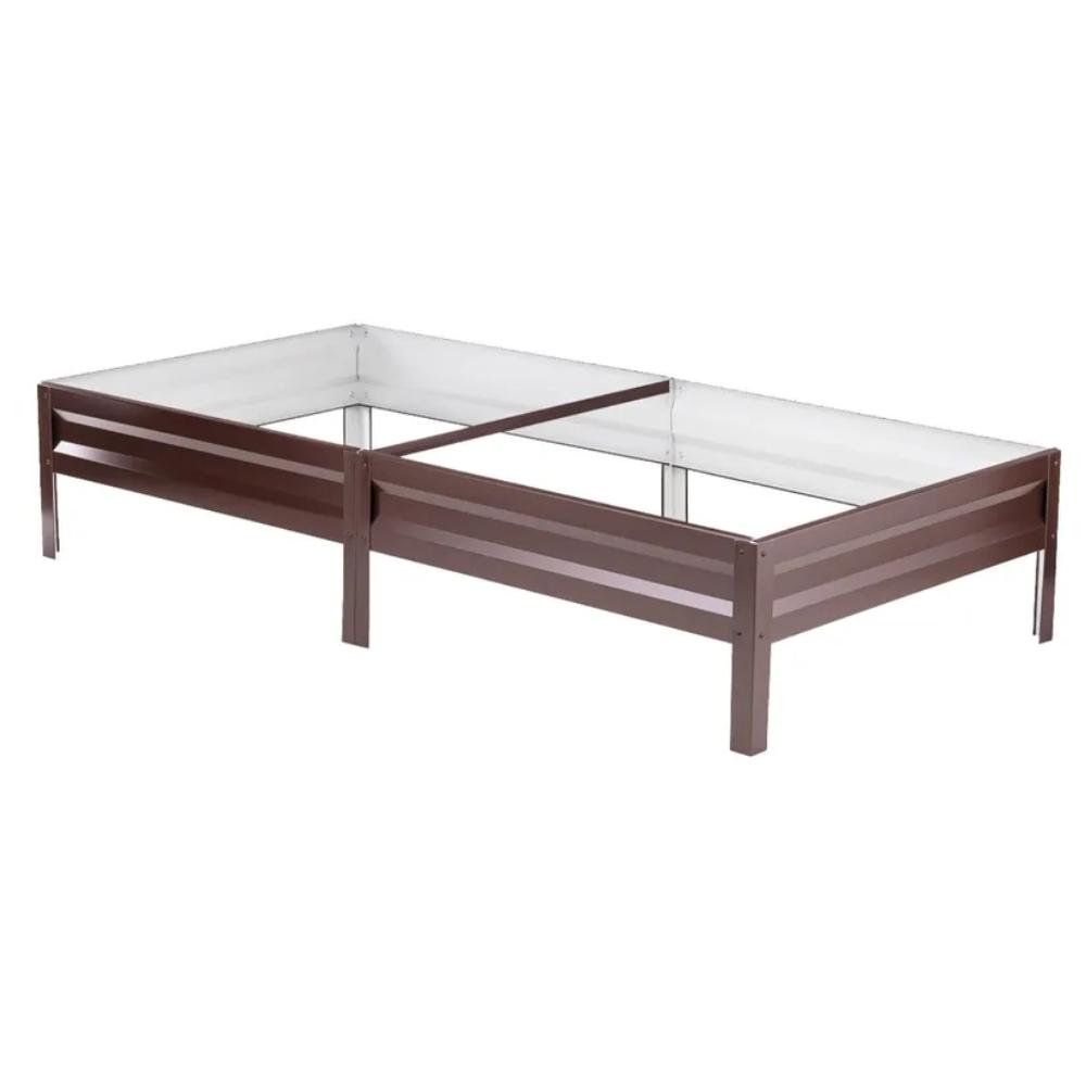 Грядка оцинкованная SIMBUD 1х2х0,3 м Коричневый (469786)