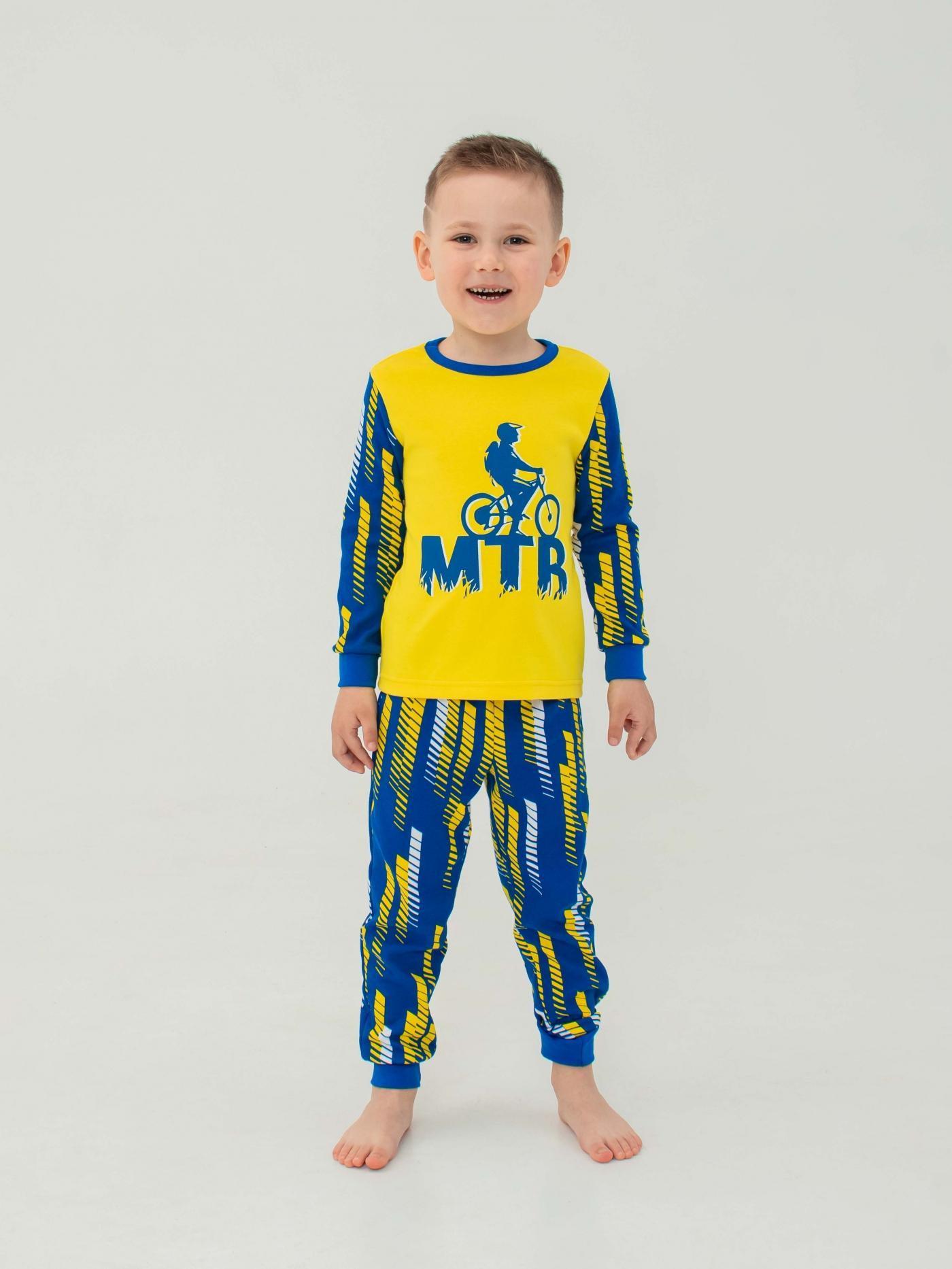 Пижама Smil 116 см рисунок Желтый (104523)