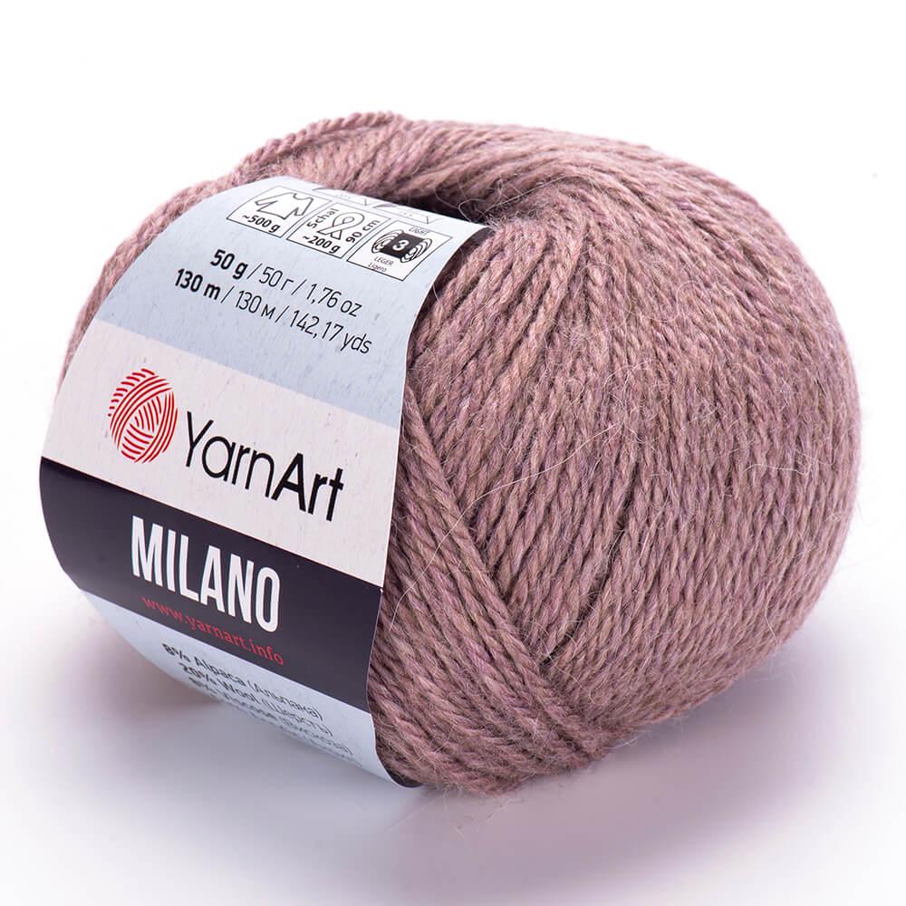 Пряжа YarnArt Milano 858 Сухая роза (6145)