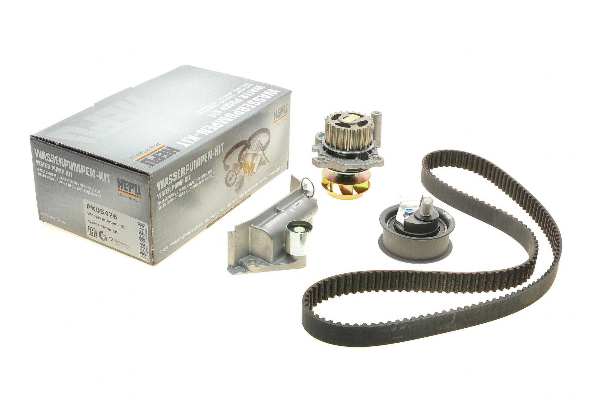 Комплект ГРМ и помпа Hepu Audi A3/A4/A6/TT/Skoda Octavia/VW Golf 1.8T (PK05476)